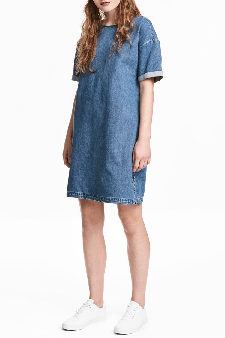 white christmas dresses The Folsom Denim Dress – Punchy Vaquera main image 0