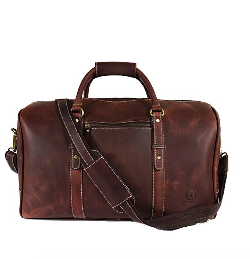 This Leather Duffle Bag Sale Means Over 50% Off