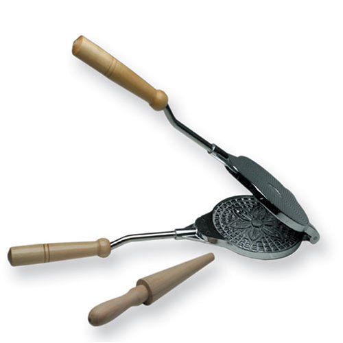 VillaWare Quattro Pizzelle Baker - Make 4 Italian Cookies In 30 Seconds!