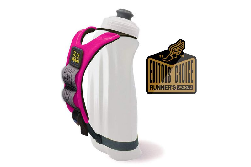 RUNNING RUNNERS FIST GRIP HYDRATION LIGHTWEIGHT COMPACT PLASTIC WATER BOTTLE