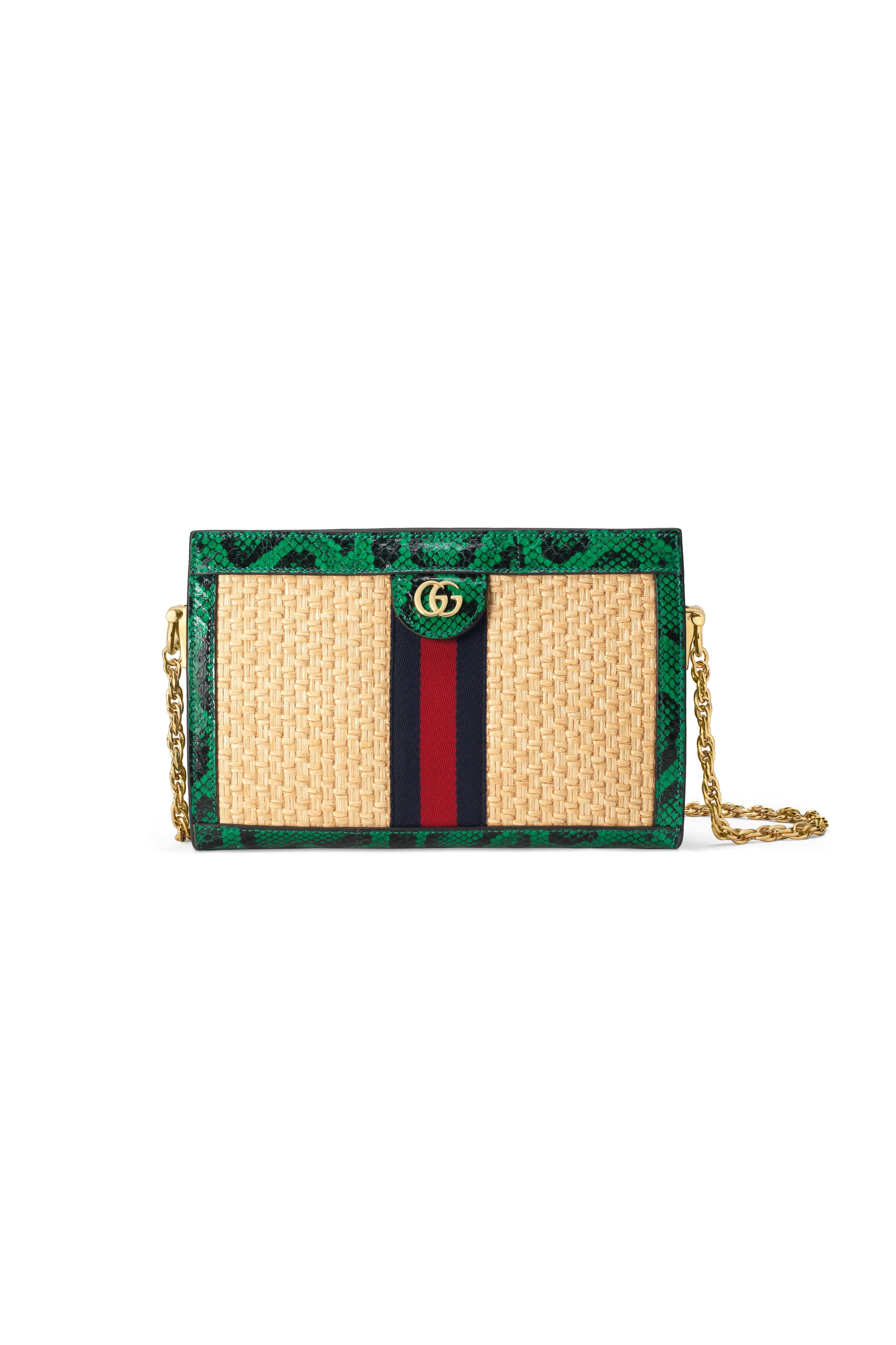 【関税&送料込】Gucci Embroidered Raffia Gucci Summer Clutch Gucci Summer Raffia Accessories - Gucci Straw Bags and Hats