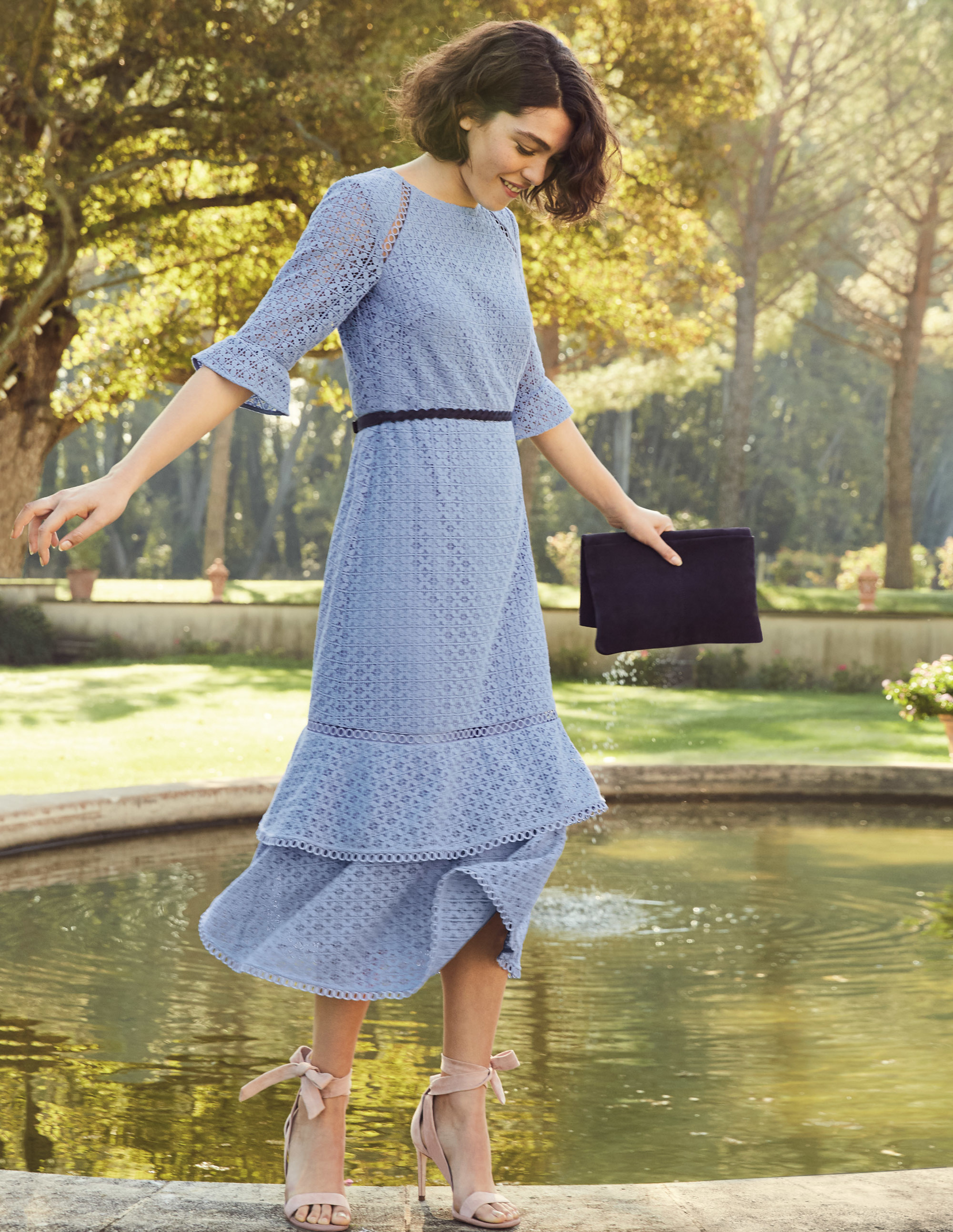 Kate Middleton attends Royal Ascot in blue Elie Saab dress Kate Middleton attends Royal Ascot in blue Elie Saab dress