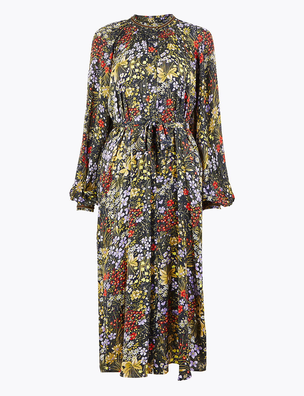 Marks Spencer's floral midi dress is the hero buy of the season