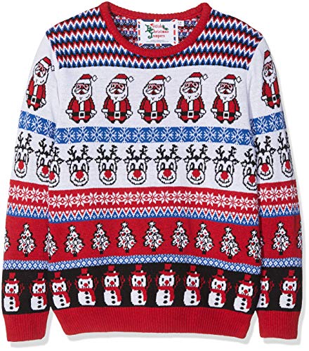 GHBOTTOM Maglione, Maglione, Donna Inverno Natale Manica Lunga Maglione
