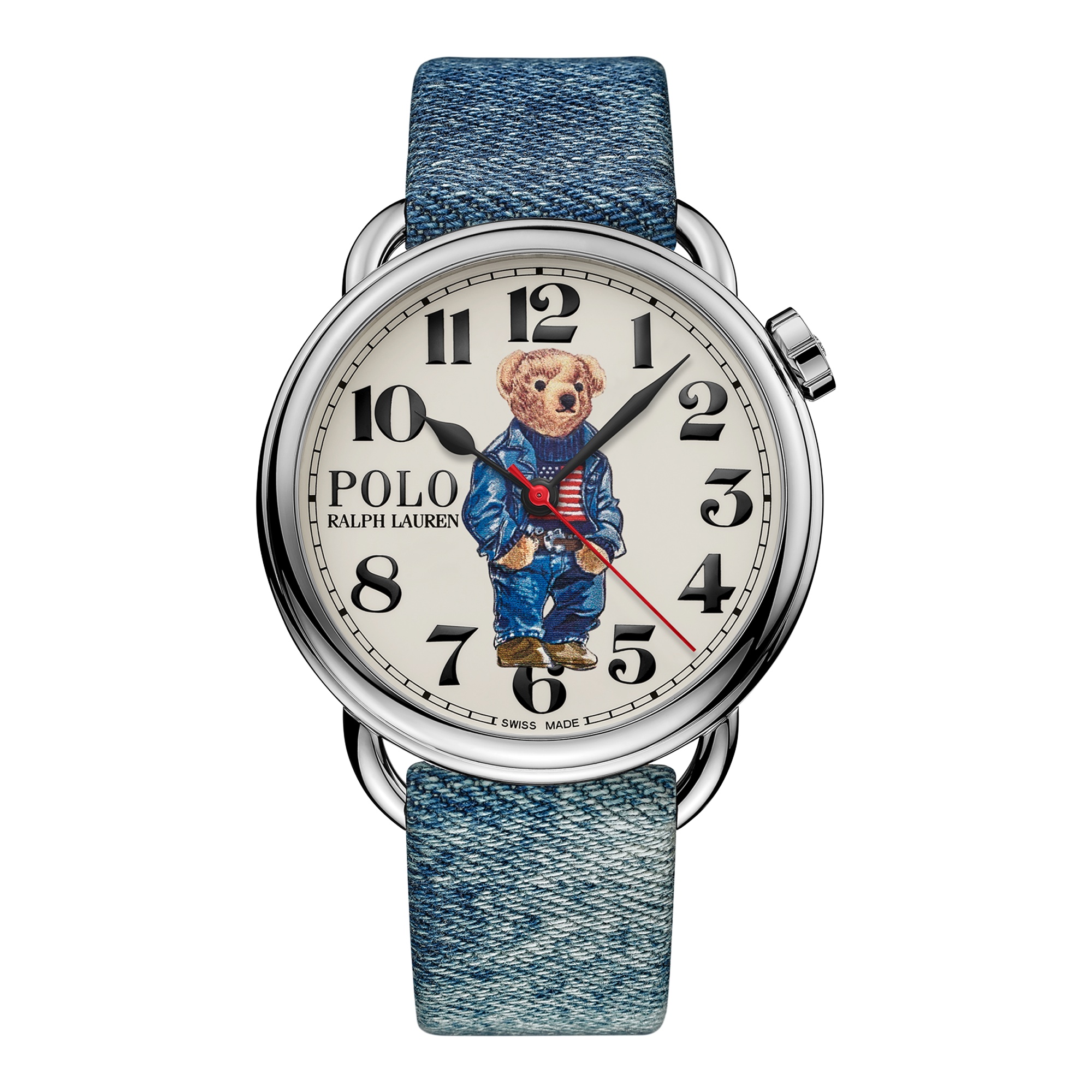 Polo Ralph Lauren NY Bear Watch 42mm 限定 Polo Ralph Lauren Steel Sitting Polo Bear Watch 42mm