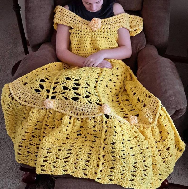 crochet disney dress Crochet disney princess dress - Snow white