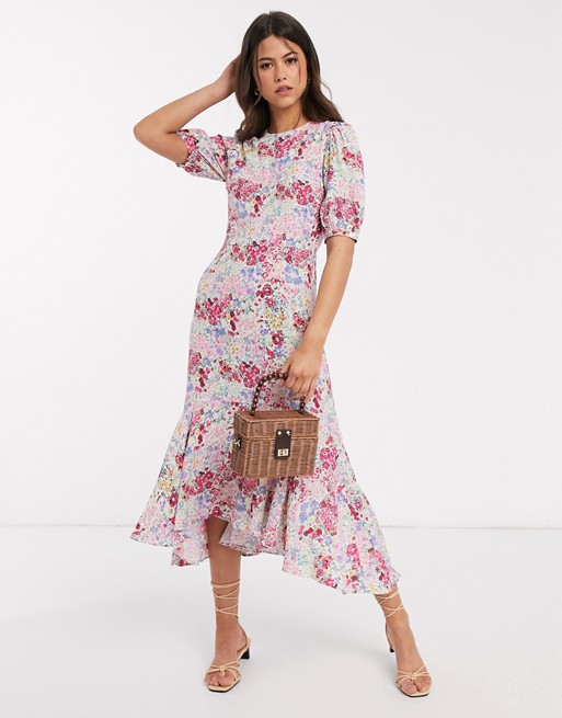 holly willoughby pink floral dress Holly Willoughby's This Morning outfit today: How to get her pink floral dress from