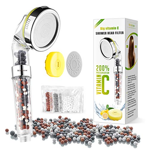 Set 3 Balsami Soffione Doccia - Filtro Vitamin C Rosa Per Capelli E Pelle - Foto 7