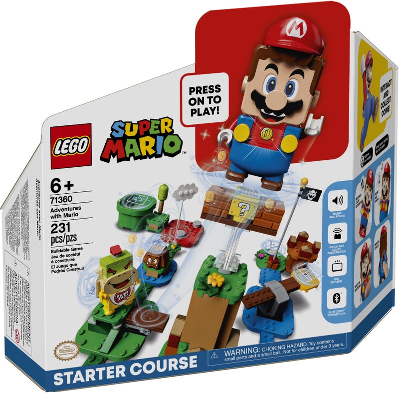 Lava Trouble Mario Lego Amazon Uk LEGO Super Mario Adventures With