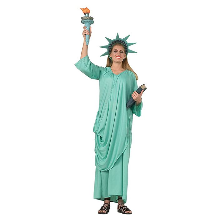 knee length dresses for ladies Lady Liberty Costume – Smiffys