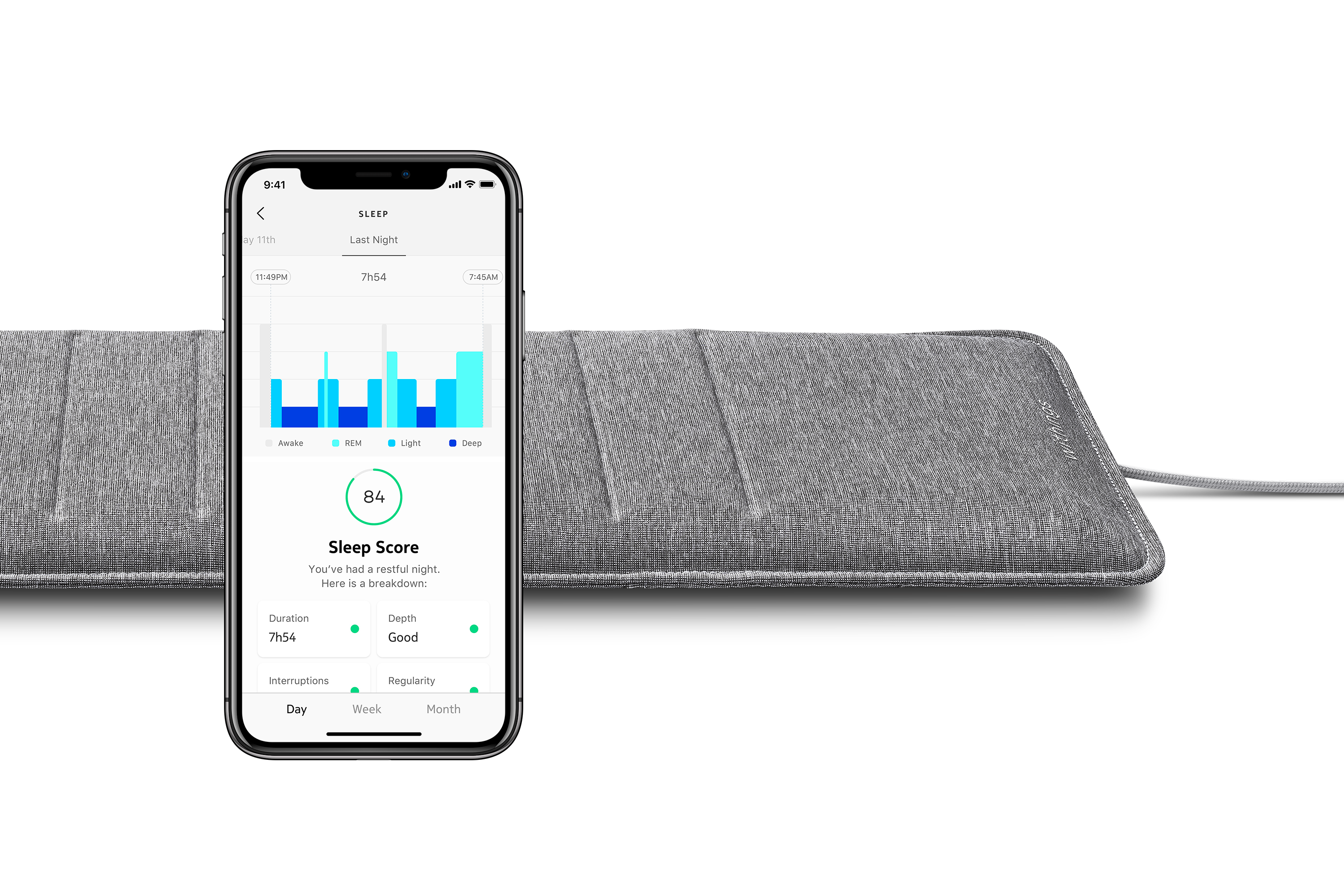 健康管理・計測計 Withings Sleep Tracking Mat Sleep Tracking Mat
