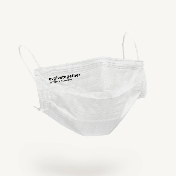 evolvetogether 【未開封】白　30 face masks pack paris - 30 navy face masks – evolvetogether
