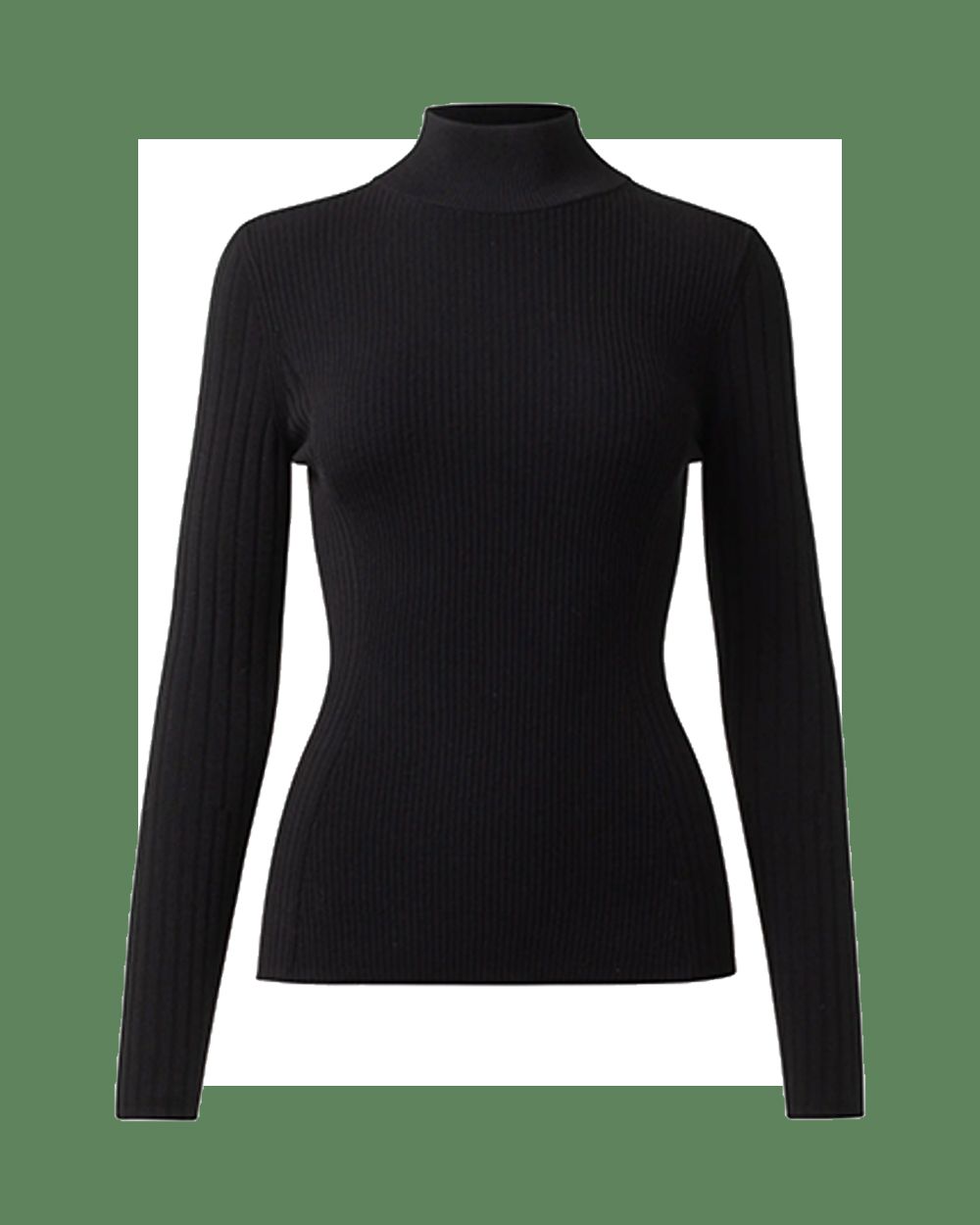 Classic Black Turtleneck Outfit Ideas How to Style a Black