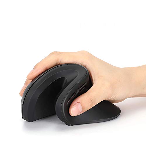 WAVEYU Tappetino Per Mouse Ergonomico Con Supporto In Memory Foam – Design Marmo Bianco – Antiscivolo Per Ufficio E Casa