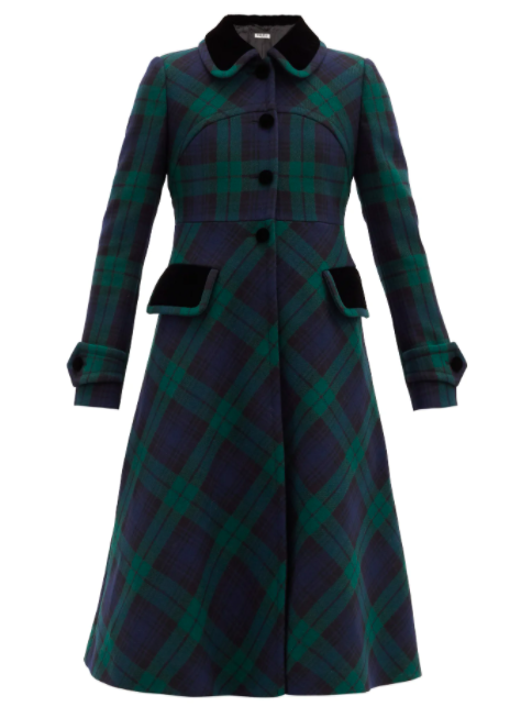 Green Coat Kate Middleton Alexander Mcqueen Coat Dress Woman