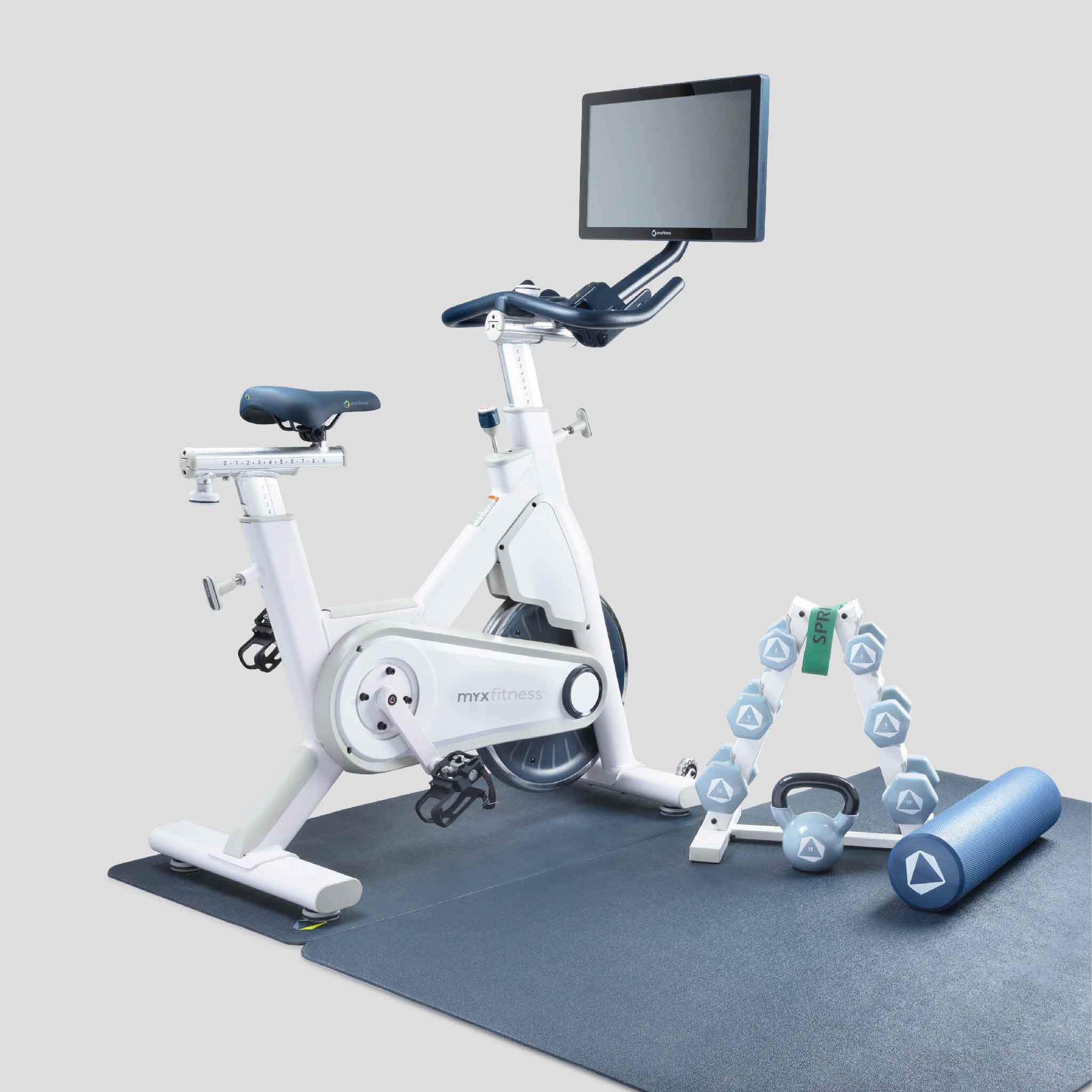 Spinning Bike Leikefitness Fan Exercise Bike Upright AirBike