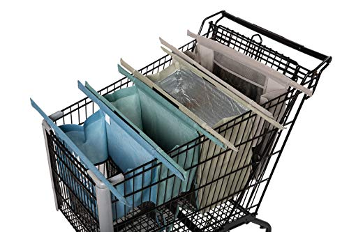 Reusable Bags Shopping Cart Bag System Supermarket Trolley Bags