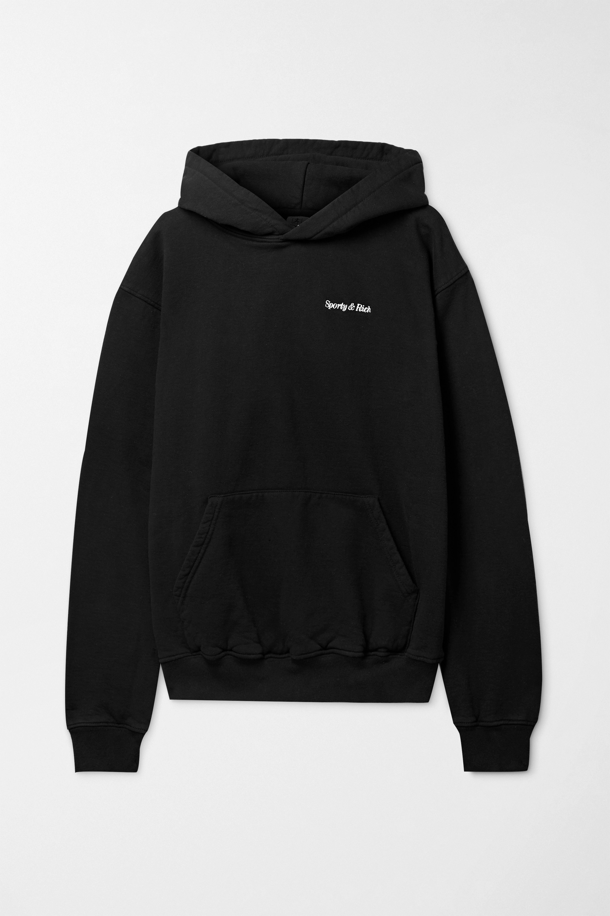 Sporty And Rich Classic Logo Hoodie SPORTY RICH Classic Logo