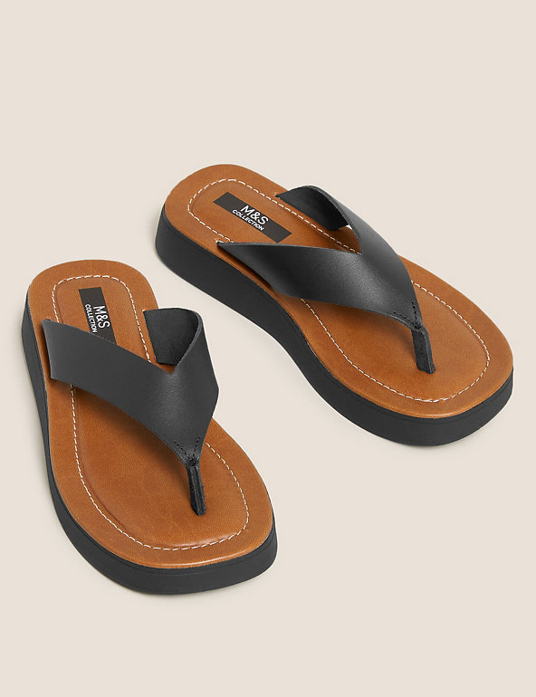 Leather Sandals Sandal Trends 2018 Platform Flip-Flops: Chunky