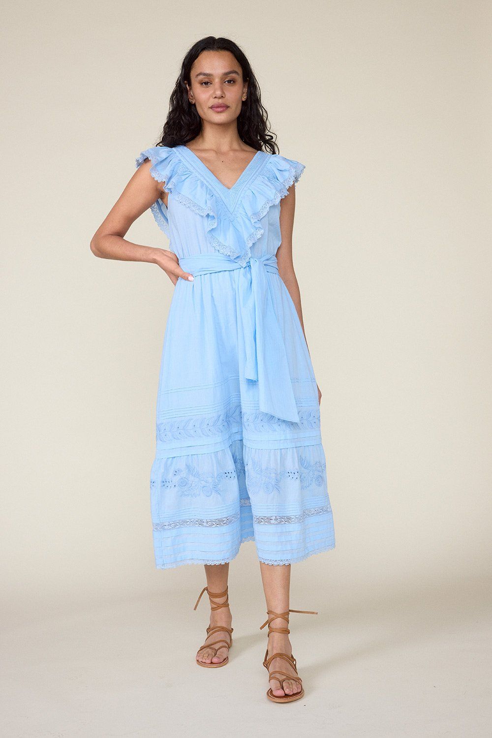 white christmas dresses Ruffle Shift Dress-Pearl – Jolie Vaughan Boutique