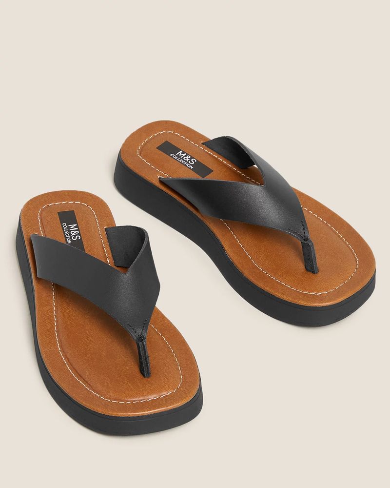 Marks Spencer flip flops M&S is selling leather flip flop