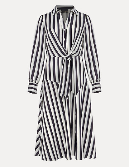 zara black and white striped shirt dress Zw Collection Zara Striped Shirt Dress Review