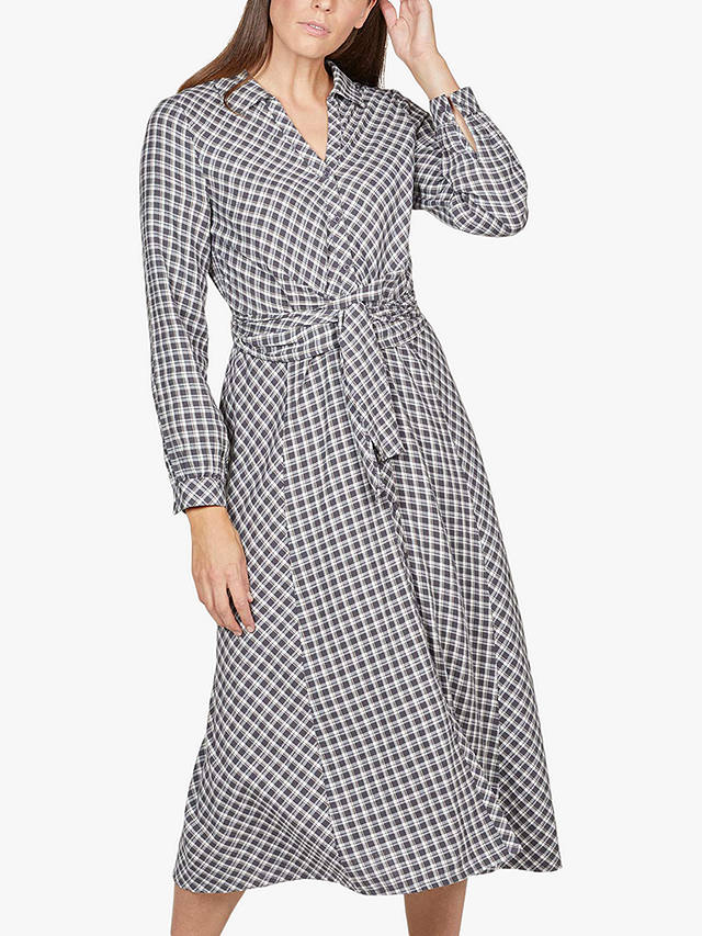 Duchess of Cambridge looks chic in check Zara midi-dress