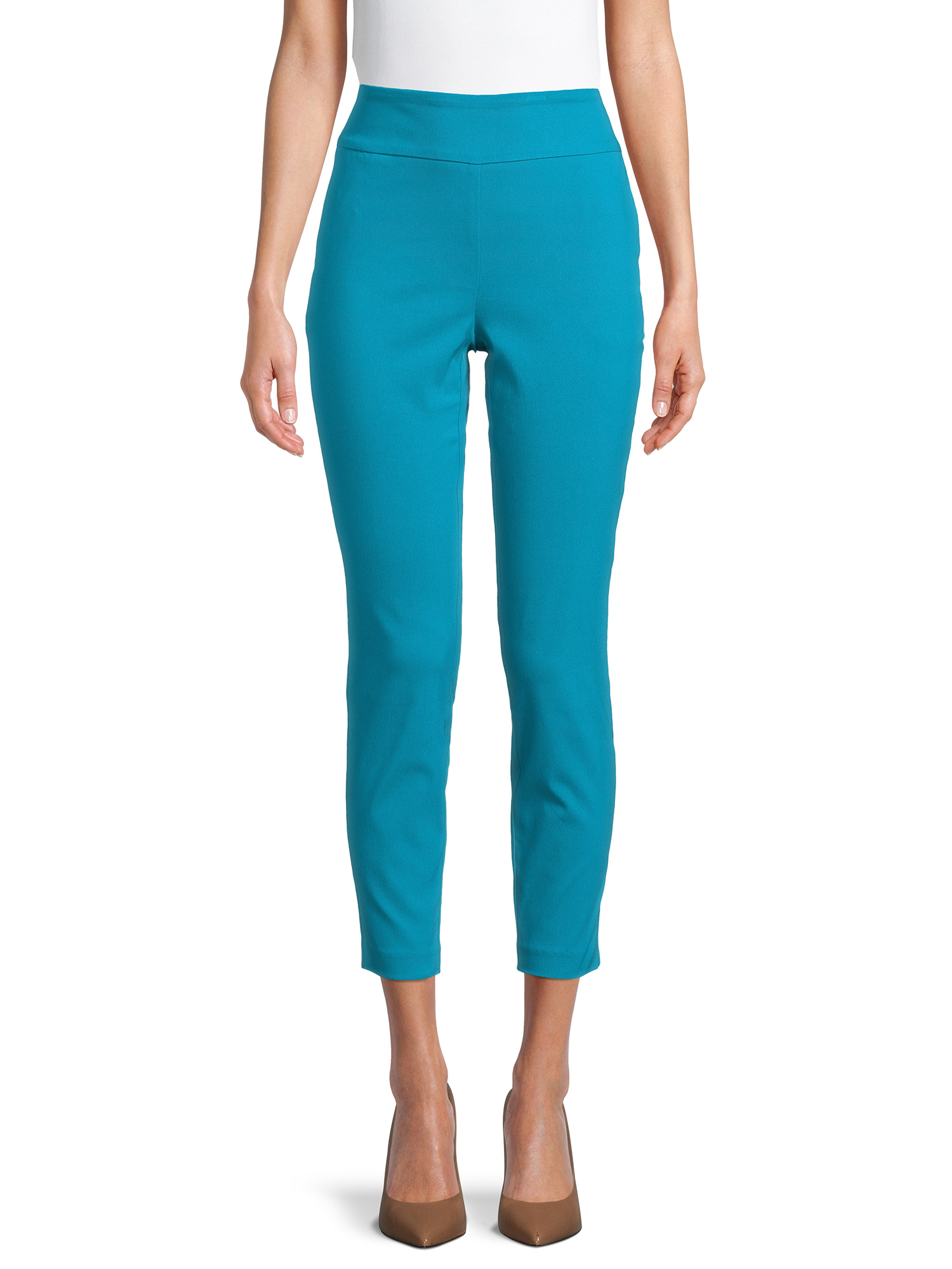Pantaloni Donna Pioneer Women – Modello Katy – Vestibilità Comoda – Colore Blu/Black Used Buffies (6804) – Taglia 36W X 30L