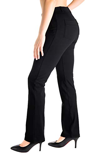 best black dress pants for work Sidran Men's Western Ranch Dress Black Pants - Stylish & High-Quality Bottoms