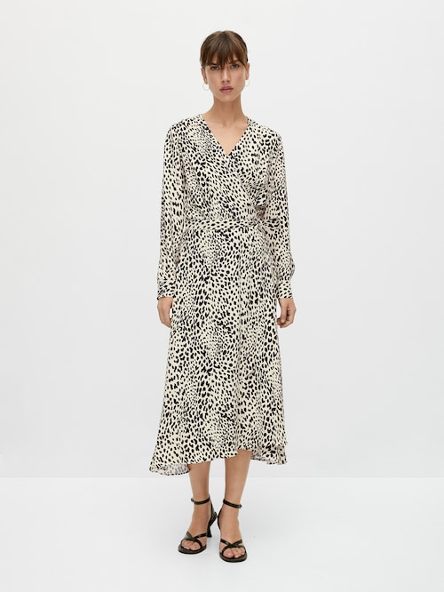 Vestidos Camiseros Vestido Coctel Massimo Dutti Massimo Dutti