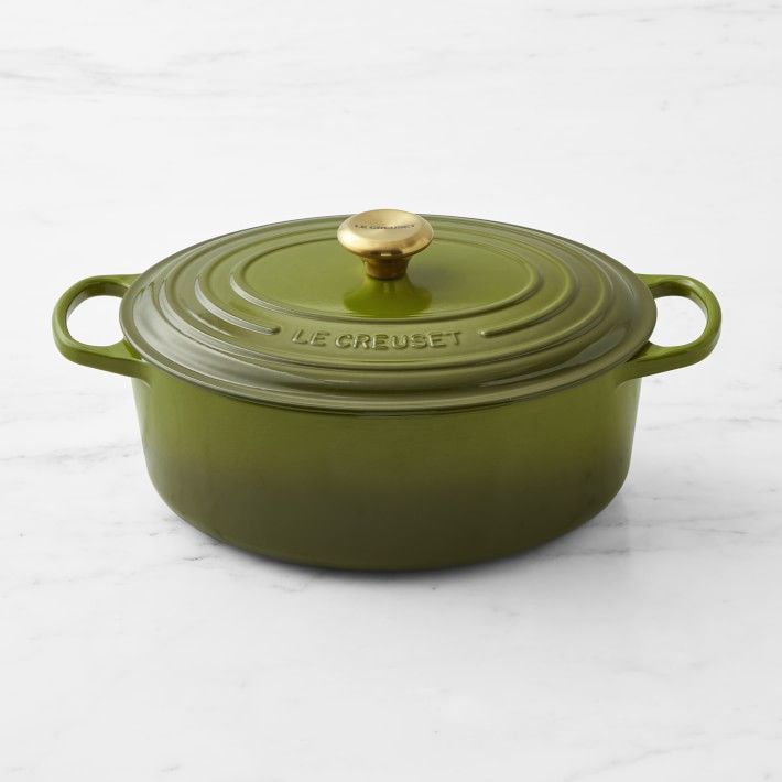 Le Creuset Launches New Olive Color at Williams Sonoma