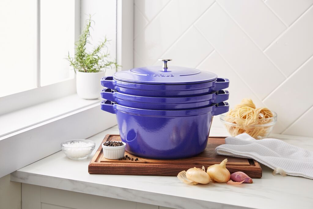 Staub Launches New Blueberry Colorway on Sur La Table