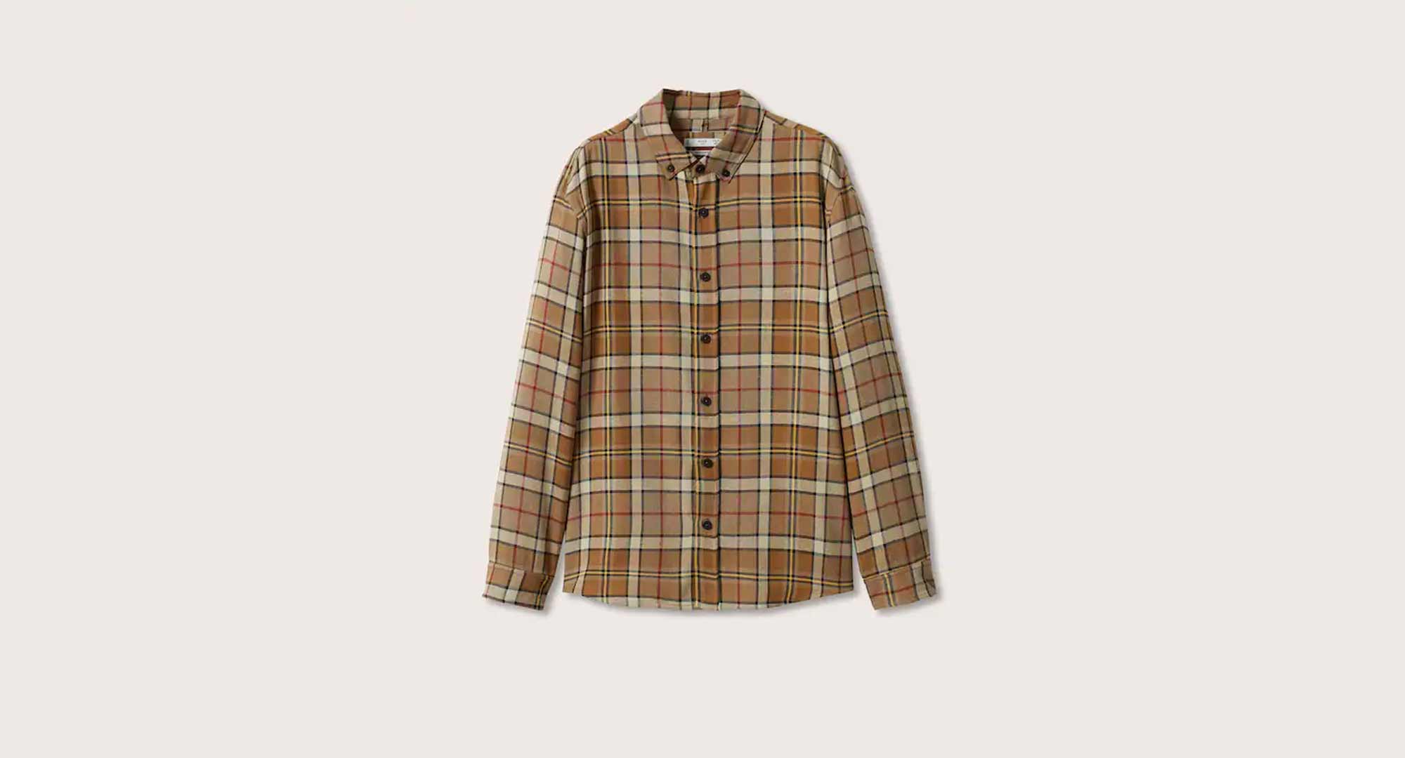 Rebajas en Mango hombre: la camisa a cuadros Burberry al 25%