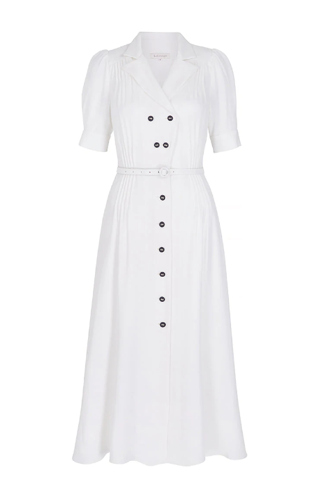 Vestido Blanco Vestido Bicolor Uterque El Nuevo Vestido Blanco De