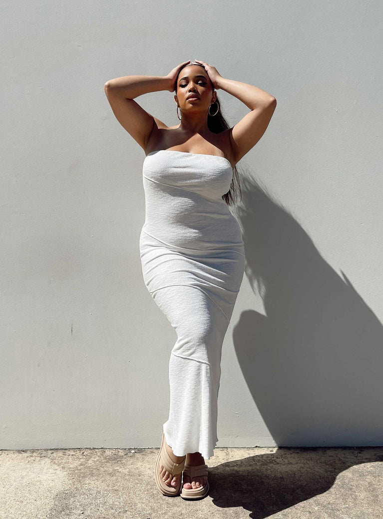 white halter neck backless dress Uliana White Floral Lace Halterneck Maxi Dress - White