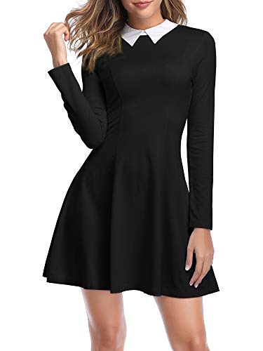 open lace back dress Amazon.com: Nevermore Academy Enid Sinclair Women's Costume with Shirt,  Vest, Jacket, Skirt, and Tie for Halloween Cosplay Fun Small : Clothing,  Shoes & Jewelry main image 0