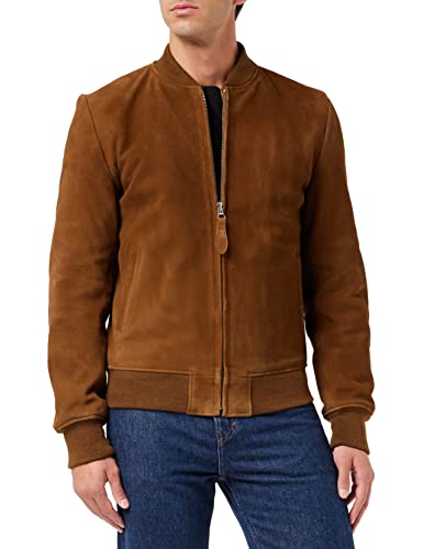 La chaqueta de ante es tendencia para hombre un otoño más