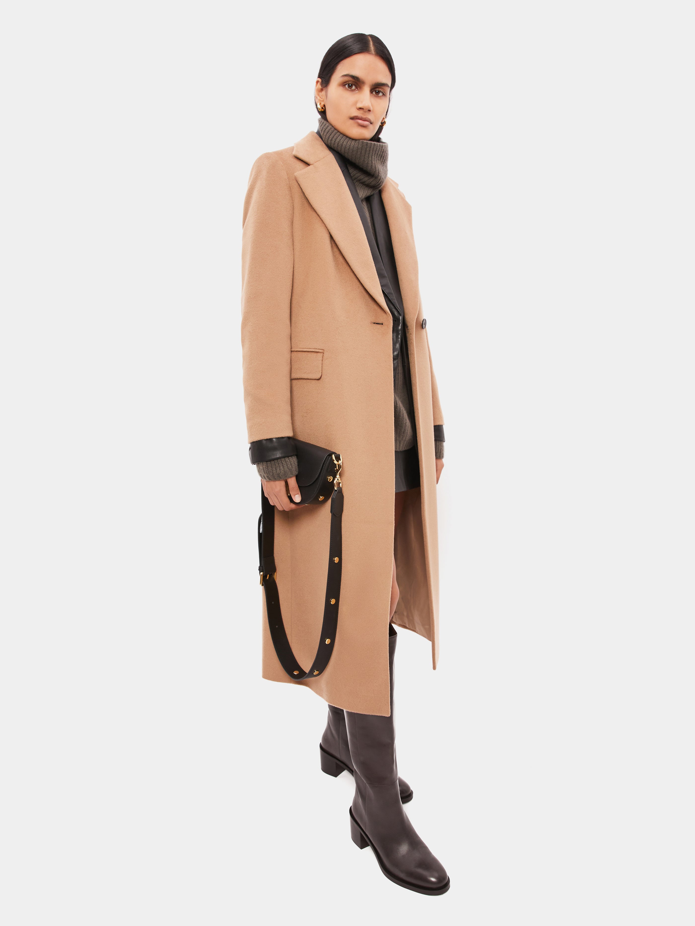 The Princess of Wales steps out in camel coat