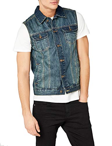 Mezclilla Chaleco Jean Hombre Chaleco De Vestir Con Jeans Hombre