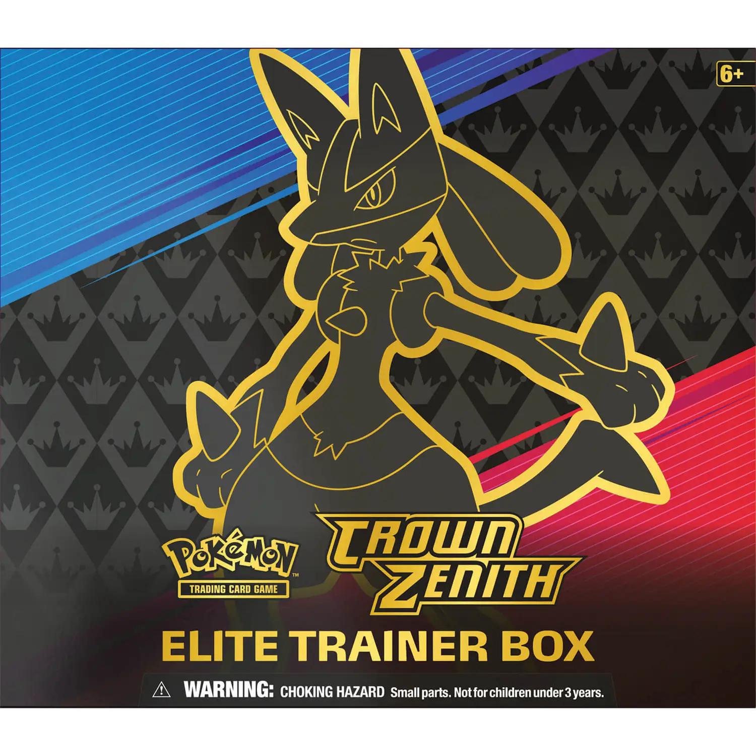 Pokémon releases Crown Zenith Elite trainer boxset