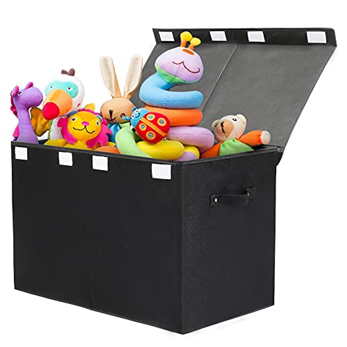Plastic Toy Chest Whale Toy Storage Bin With Wheels 2-in-1 Baby
