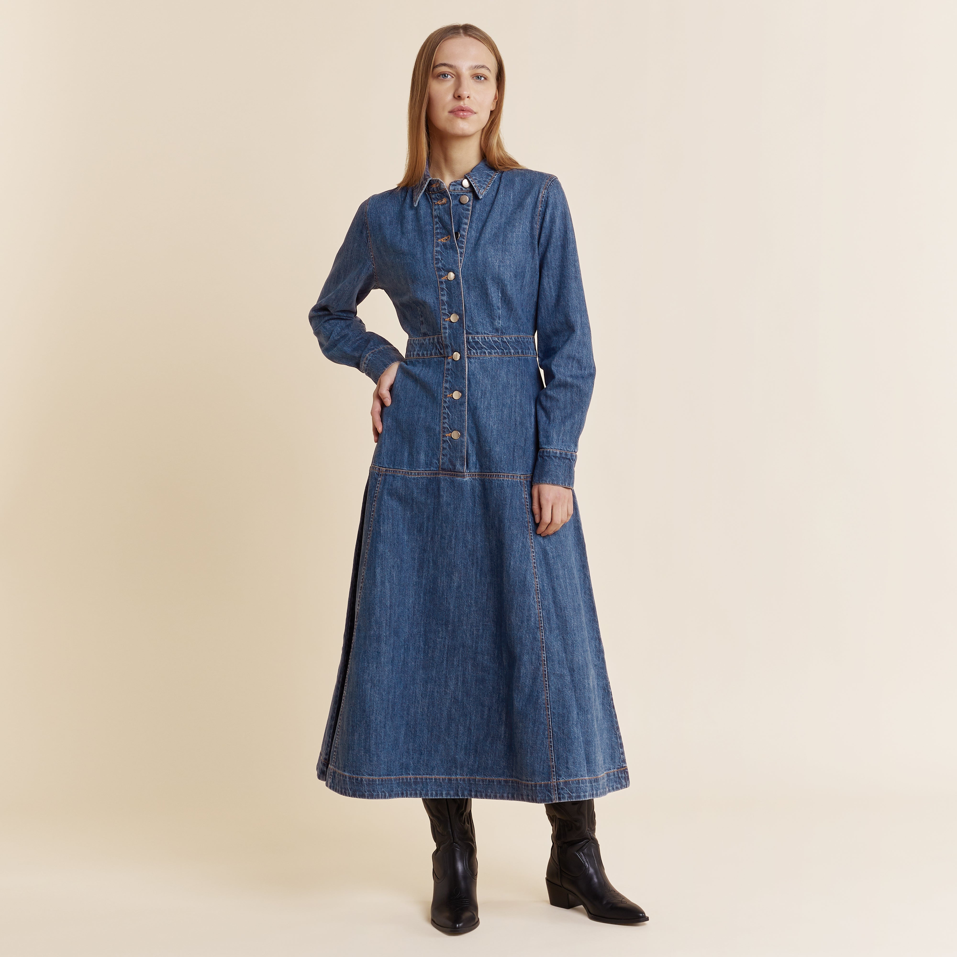 m&s holly willoughby denim dress Holly Willoughby Denim Mini Dress This Morning June 2023  Fashion You  Really Want