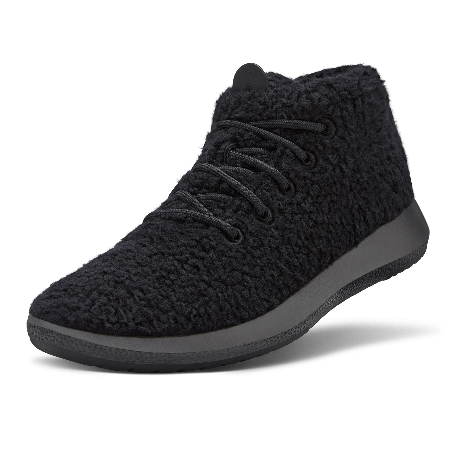 New Allbirds Wool Runner Fluff Sneakers Black Athletic Low Top Men 9 NWOB Men main image 3