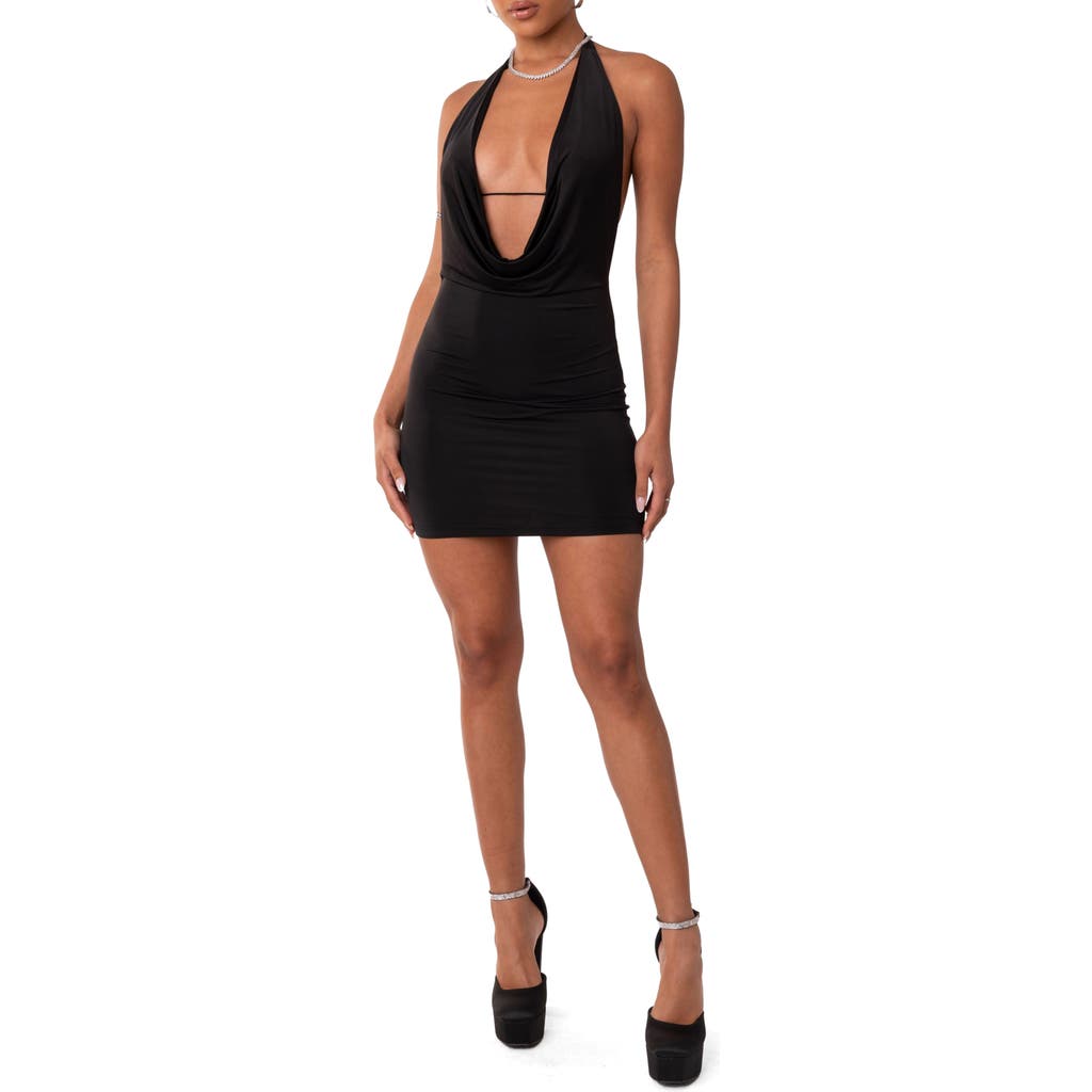 miley cyrus black mini dress I Remember Everything Long Sleeve Mini Dress Black