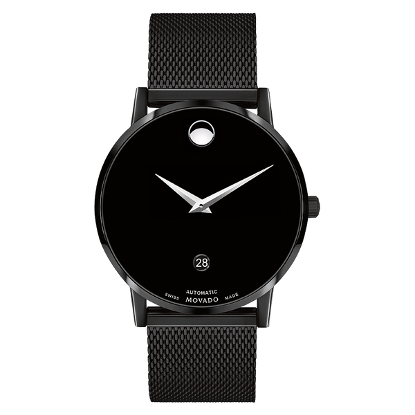 メンズウェア Black Watch Collared Snead Men's Exclusive Bulova Diamond Accent Black IP Chronograph