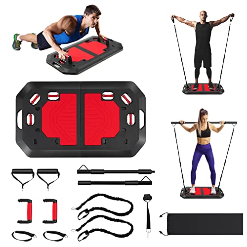 11 PCS Resistance Band Set Yoga Pilates Exercise Fitness Workout Bands