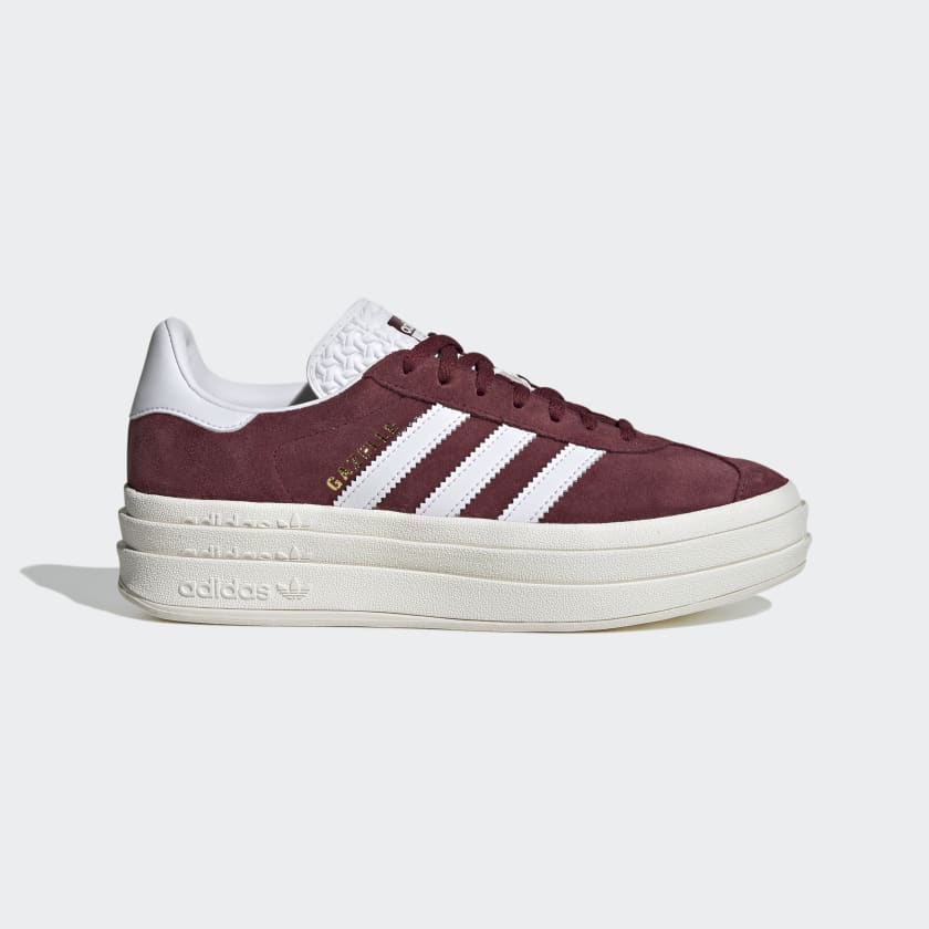 adidas gazelle silver green womens adidas Gazelle Indoor Shoes - Women's - Wonder Mauve / Red / Gum main image 1