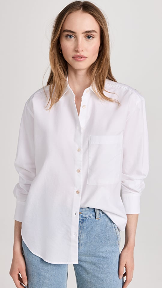 売れ筋商品|||パルフォイス シャツ レディース トップス ESSENTIALS - Button-down blouse - white Classic_Six_Donna_White_Blouse
