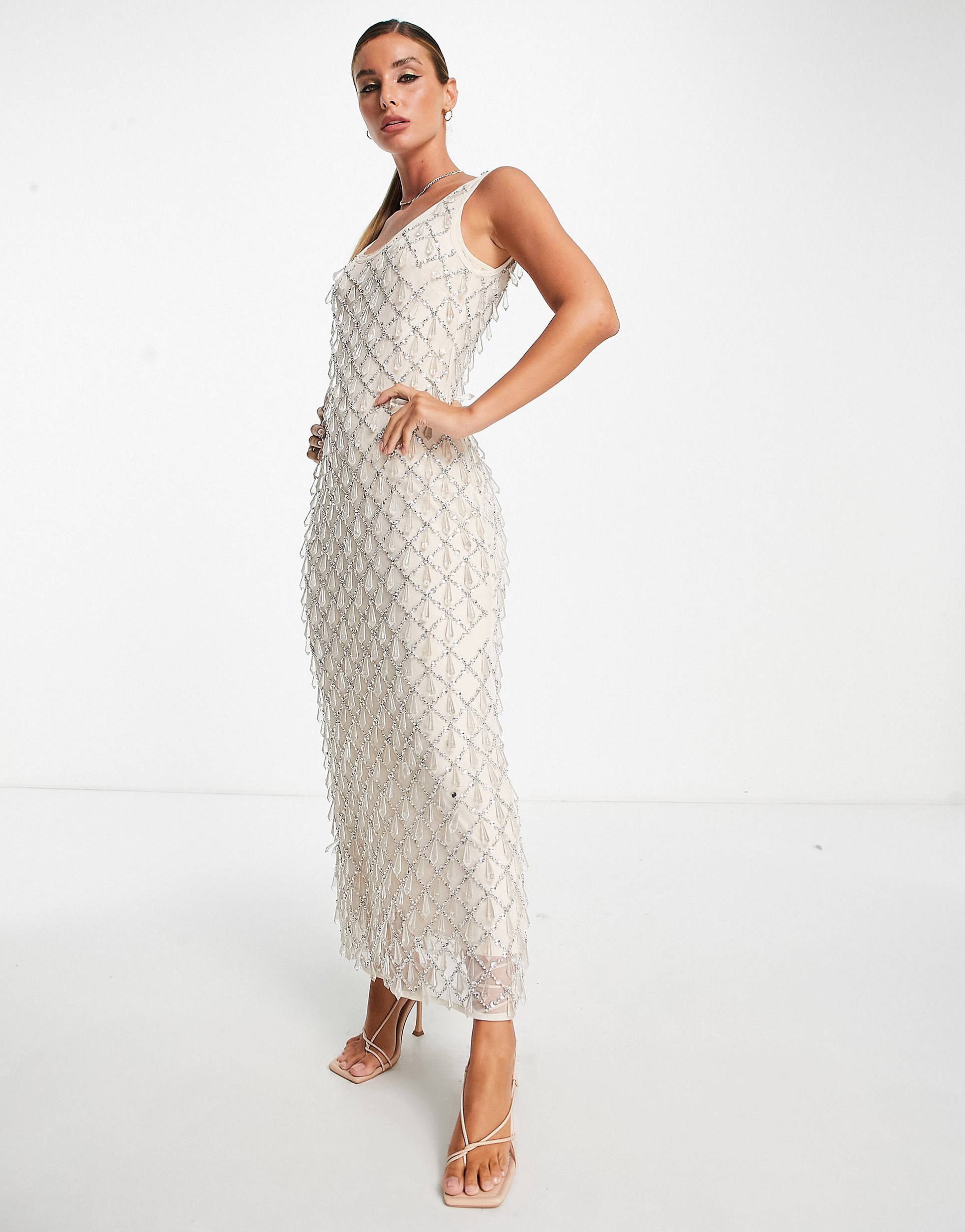 Kendall Jenner Sheer White Midi Dress Coachella