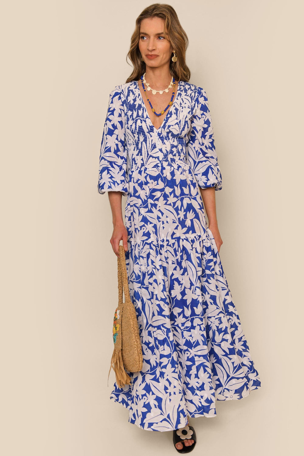 linen ladies dresses Toscana Linen Dress In Stone, Grey / 40 (US 6/8)